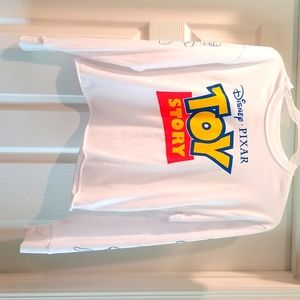 Toy Story long sleeve crop top
